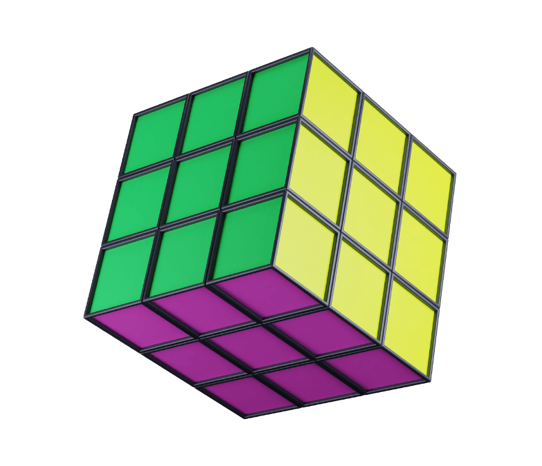 80er Jahre Figur Dreiecke